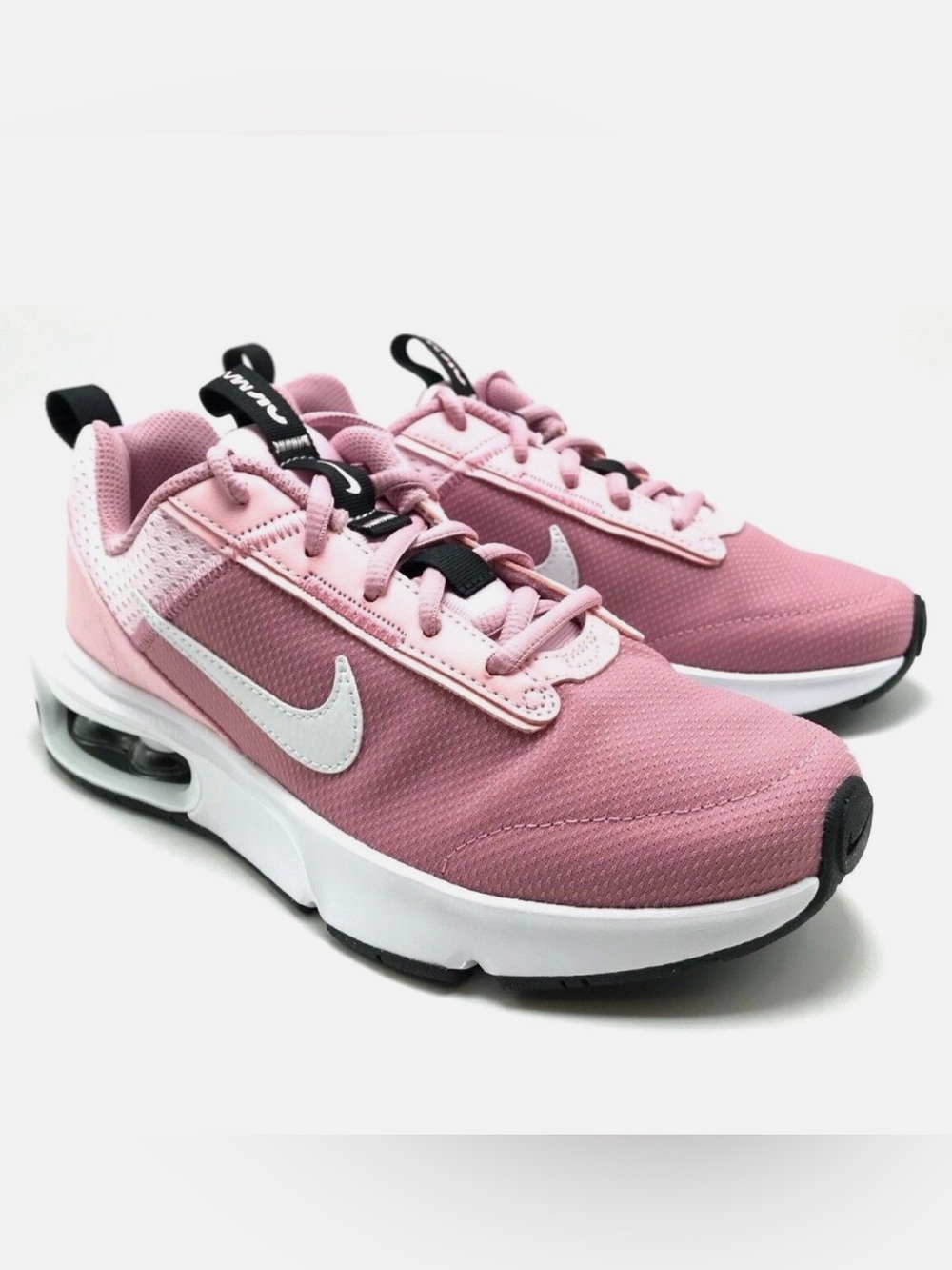 Nike Kids Air Max INTRLK Lite Sneakers in Pink Foam Size 1Youth